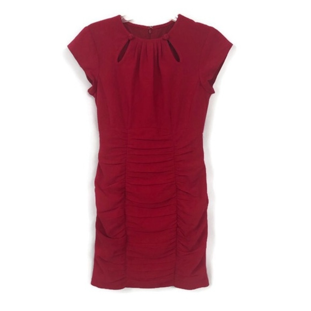 Nanette Lepore red dress 8